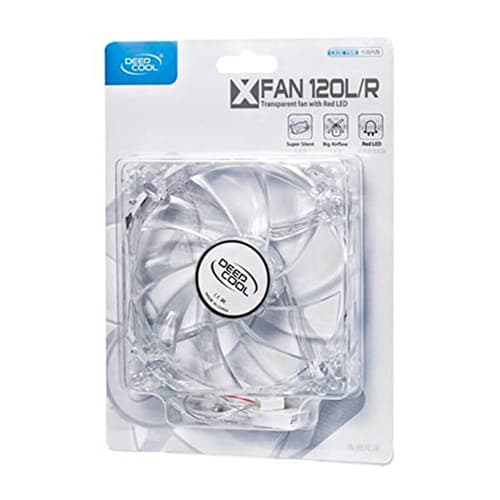 Deepcool XFAN 120L/R Red LED (Single Pack)